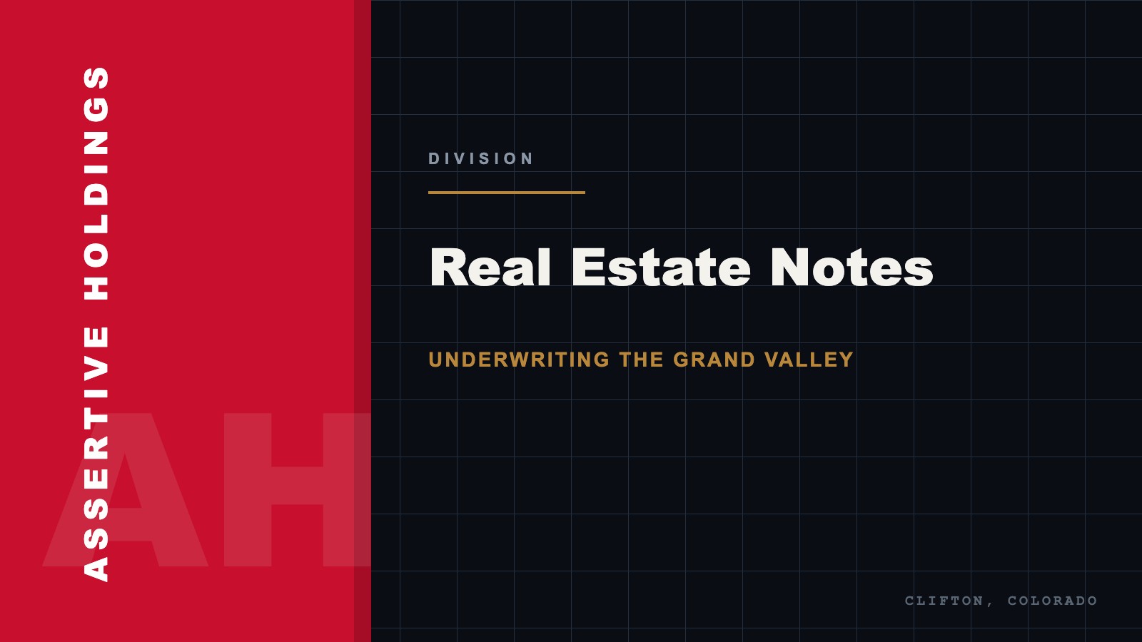 Real estate holding company insights for Mesa County