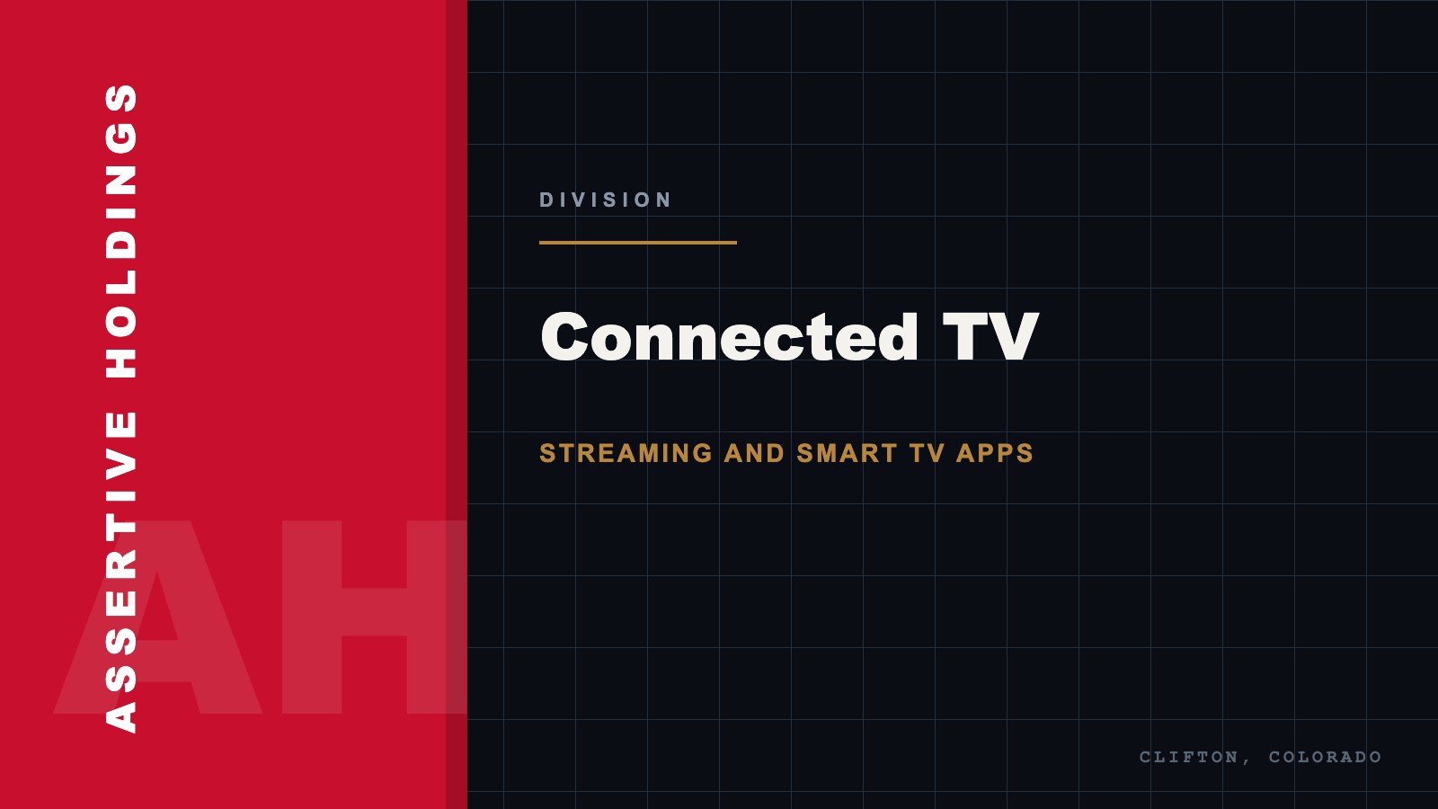Connected TV distribution for the motivational TV series