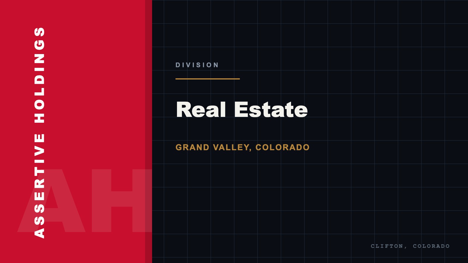 Real estate division in the portfolio of companies