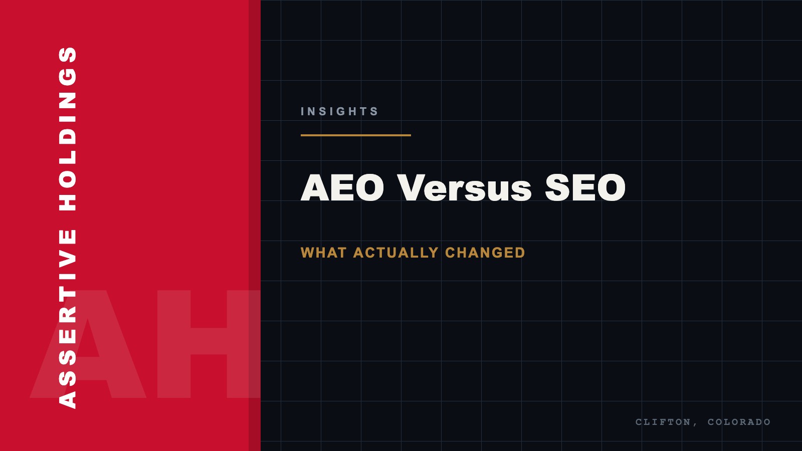 Answer engine optimization compared with traditional SEO