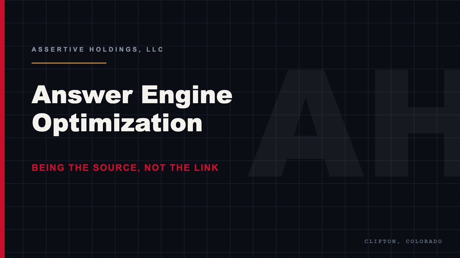 Answer engine optimization for independent brands
